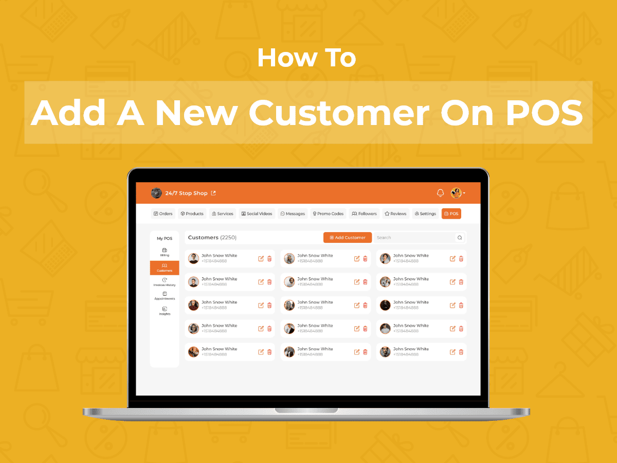 How to Add a New Customer on POS